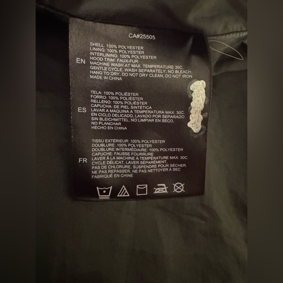 Noize - Women's Gigi Mid-Length Parka in Black, Med, NWT - Picture 7 of 7